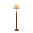 Olliix INK+IVY One Size Iron/Polyester Floor Lamps in White