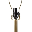 Olliix INK+IVY One Size Iron/Polyester Floor Lamps in White