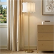 Olliix INK+IVY One Size Iron/Polyester Floor Lamps in White