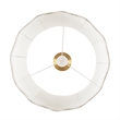 Olliix INK+IVY One Size Iron/Polyester Floor Lamps in White
