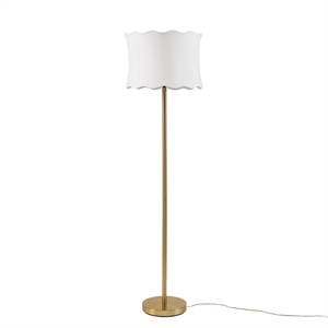 Olliix INK+IVY One Size Iron/Polyester Floor Lamps in White