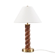 Olliix INK+IVY One Size Resin Table Lamps in White