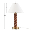 Olliix INK+IVY One Size Resin Table Lamps in White