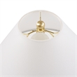 Olliix INK+IVY One Size Resin Table Lamps in White