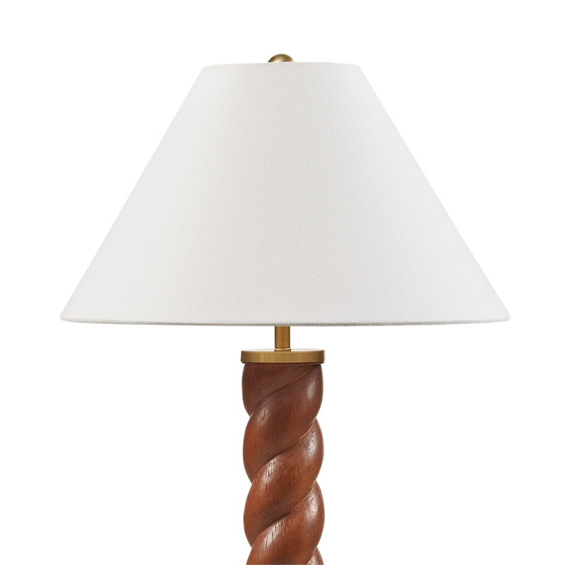 Olliix INK+IVY One Size Resin Table Lamps in White