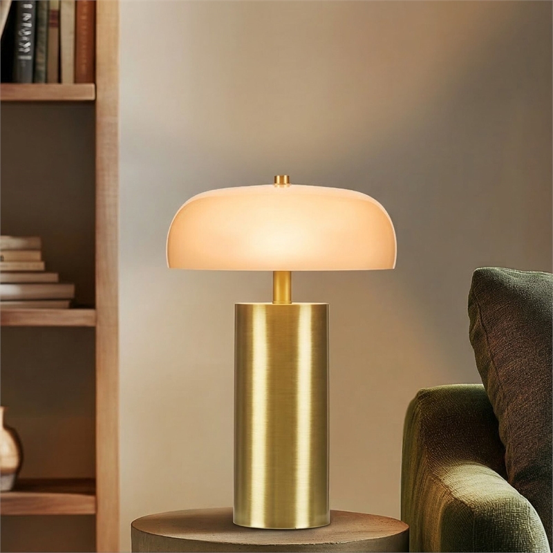 Olliix INK+IVY One Size Iron/Glass Table Lamps in Gold
