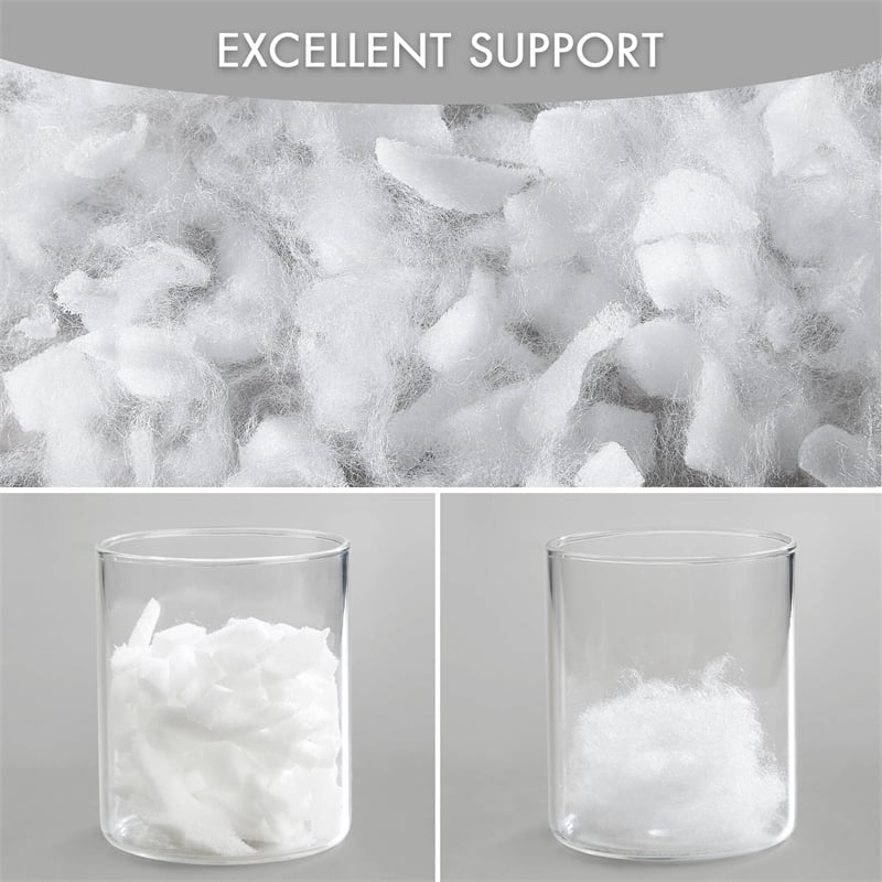 Olliix Madison Park 11.8 in Dia x 17.25 in H Nylon Spandex Cushion in Light Grey