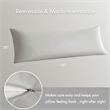 Olliix Madison Park 11.8 in Dia x 17.25 in H Nylon Spandex Cushion in Light Grey