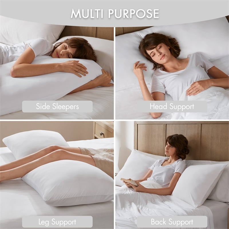 Olliix Madison Park 11.8 in Dia x 17.25 in H Nylon Spandex Cushion in White