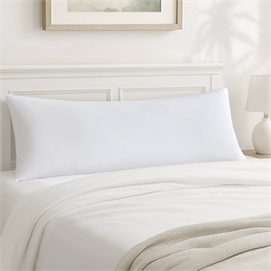 Olliix Madison Park 11.8 in Dia x 17.25 in H Nylon Spandex Cushion in White