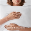 Olliix Madison Park 11.8 in Dia x 17.25 in H Nylon Spandex Cushion in White