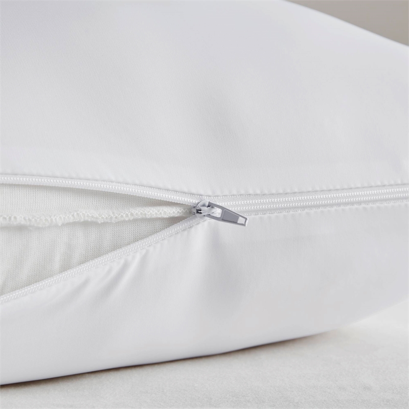 Olliix Madison Park 11.8 in Dia x 17.25 in H Nylon Spandex Cushion in White