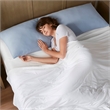Olliix Madison Park 11.8 in Dia x 17.25 in H Nylon Spandex Cushion in Blue