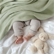 Olliix Madison Park King Rayon Blanket in Sage Green