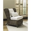 Padma's Plantation Majorca Wicker Lounge Chair in Kubu Gray