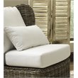 Padma's Plantation Majorca Wicker Lounge Chair in Kubu Gray