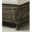 Padma's Plantation Majorca Wicker Lounge Chair in Kubu Gray