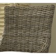 Padma's Plantation Alfresco Wicker 2 Pc. Dining Chair Set in Kubu Gray