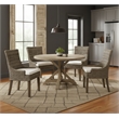 Padma's Plantation Alfresco Wicker 2 Pc. Dining Chair Set in Kubu Gray