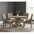 Padma's Plantation Alfresco Wicker 2 Pc. Dining Chair Set in Kubu Gray