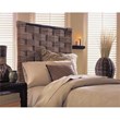 Padma's Plantation Wood Queen Headboard in Natural Abaca Twist