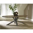 Padma's Plantation Bianca Wood Bianca Dining Table in Natural & Iron