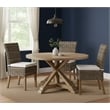 Padma's Plantation Boca Wicker Cushion Chair in Kubu Gray