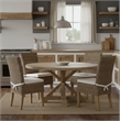 Padma's Plantation Boca Wicker Cushion Chair in Kubu Gray