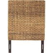 Padma's Plantation Wood Basketweave King Headboard in Natural