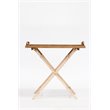 Padma's Plantation Charleston Rattan Serving Table in Natural