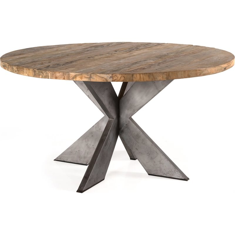 Padma's Plantation Emely Wood Dining Table in Natural