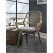 Padma's Plantation Frankfurt Rattan Chair in Kubu Gray