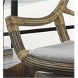 Padma's Plantation Frankfurt Rattan Chair in Kubu Gray