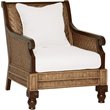 Padma's Plantation Trinidad Wood Armchair in Natural Antique