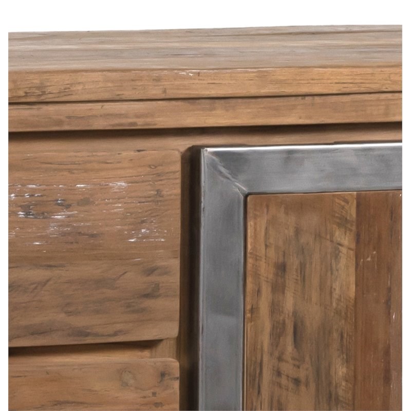 Padma's Plantation Island Estate Wood Sideboard in Natural