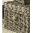 Padma's Plantation Wicker Coffee Table Trunnk in Kubu Gray