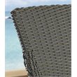 Padma's Plantation Alfresco Wicker Patio Counterstool in Kubu Gray