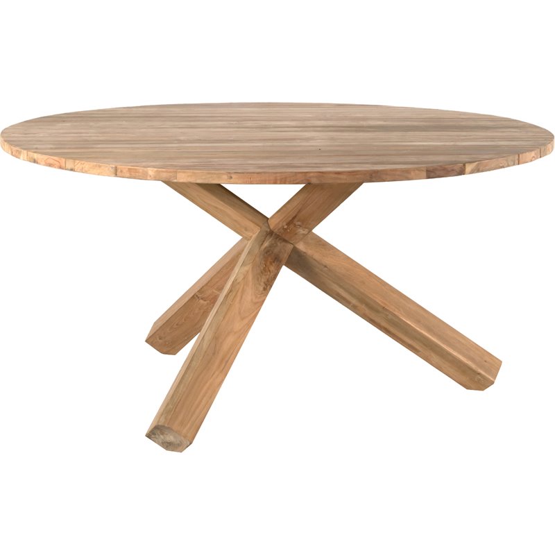Padma's Plantation Bora Bora Wood Patio Dining Table in Natural