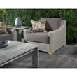 Padma's Plantation Nautilus Wicker Patio Lounge Chair in Kubu Gray