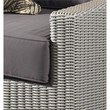Padma's Plantation Nautilus Wicker Patio Lounge Chair in Kubu Gray