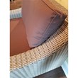 Padma's Plantation Nautilus Wicker Patio Lounge Chair in Kubu Gray