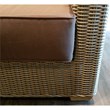 Padma's Plantation Nautilus Wicker Patio Lounge Chair in Kubu Gray