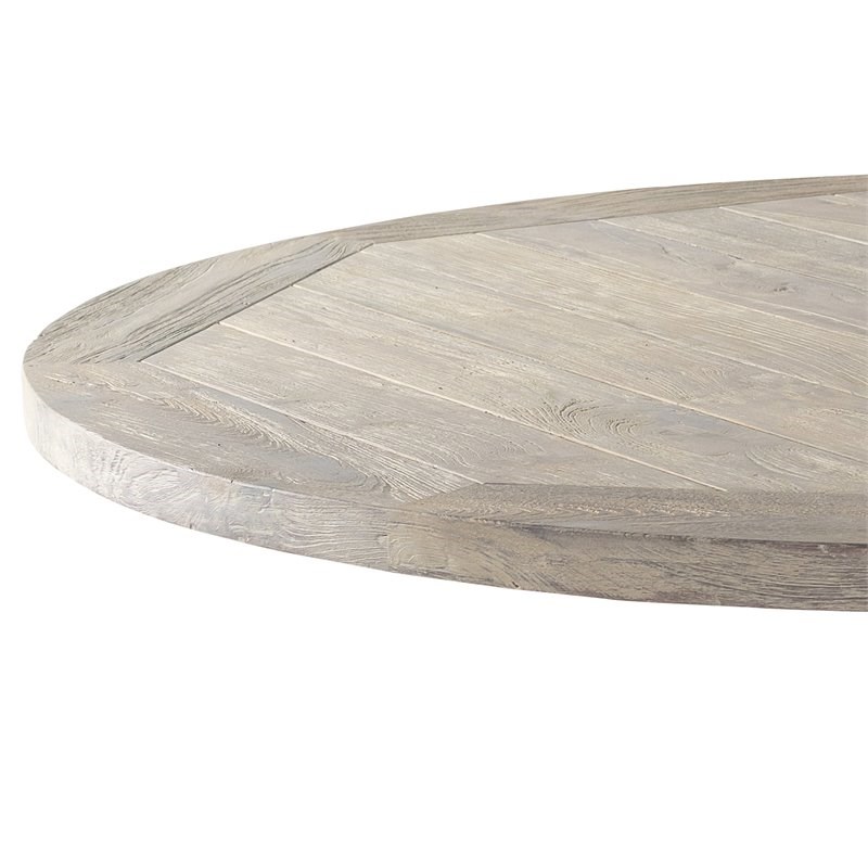 Padma's Plantation Palmetto Wood Patio Dining Table in Natural