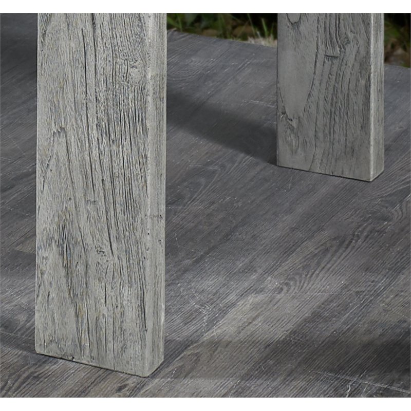 Padma's Plantation Ralph Wood Patio End Table in Natural