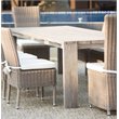 Padma's Plantation Ralph Wood Patio Dining Table in Natural