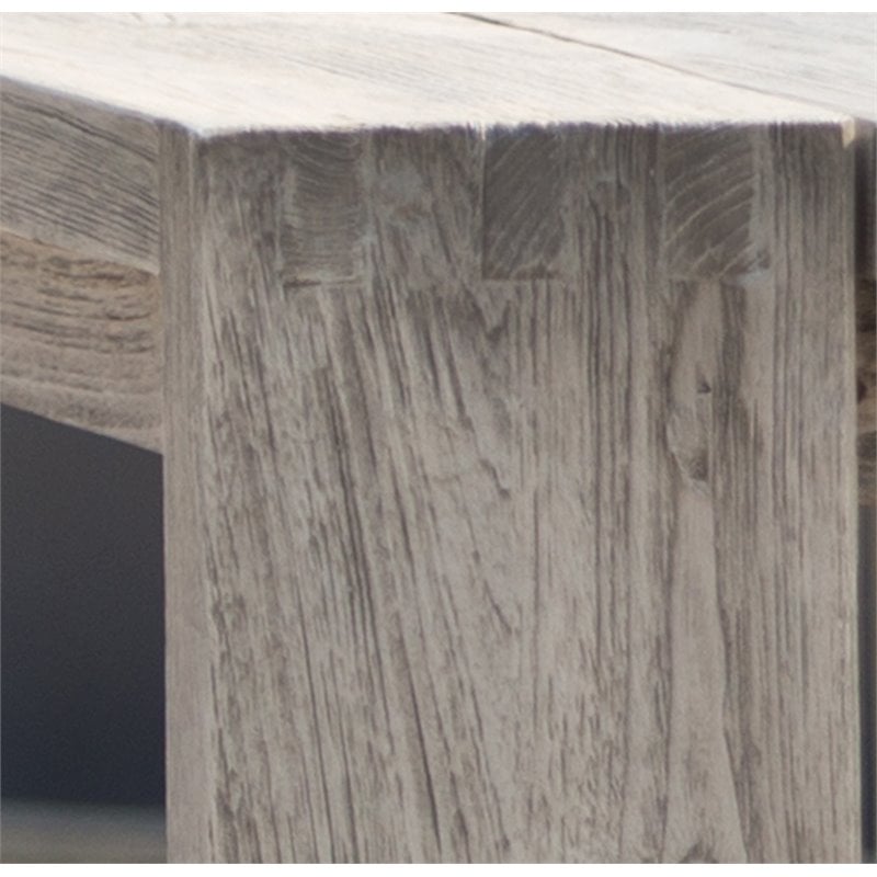 Padma's Plantation Ralph Wood Patio Dining Table in Natural