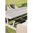 Padma's Plantation Verona Wood Patio Dining Table in Natural