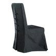 Padma's Plantation Pacific Beach Wood Dining Chair in Black
