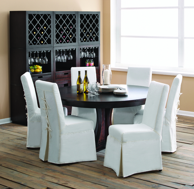 Padma's Plantation Pacific Beach Wood Dining Chair in Sunbleached White