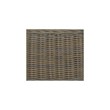 Padma's Plantation Wicker Patio Wing Swivel Chair in Kubu Gray